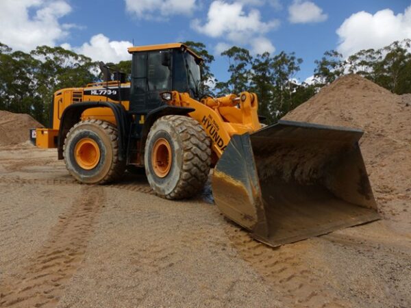 23T Front Wheel Loader Hire Perth